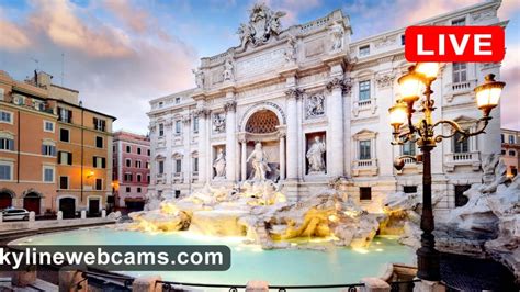 【LIVE】 Webcam Trevi Fountain